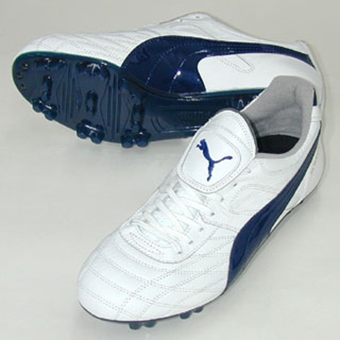 PUMA プーマ デルムンド Gci FG(ホワイト×ネイビー) PH0317 0067