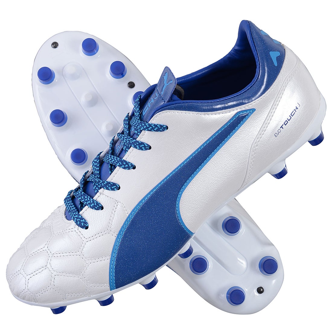 PUMA プーマ エヴォタッチ J 2 HG(ホワイト×ブルー) 104436 01