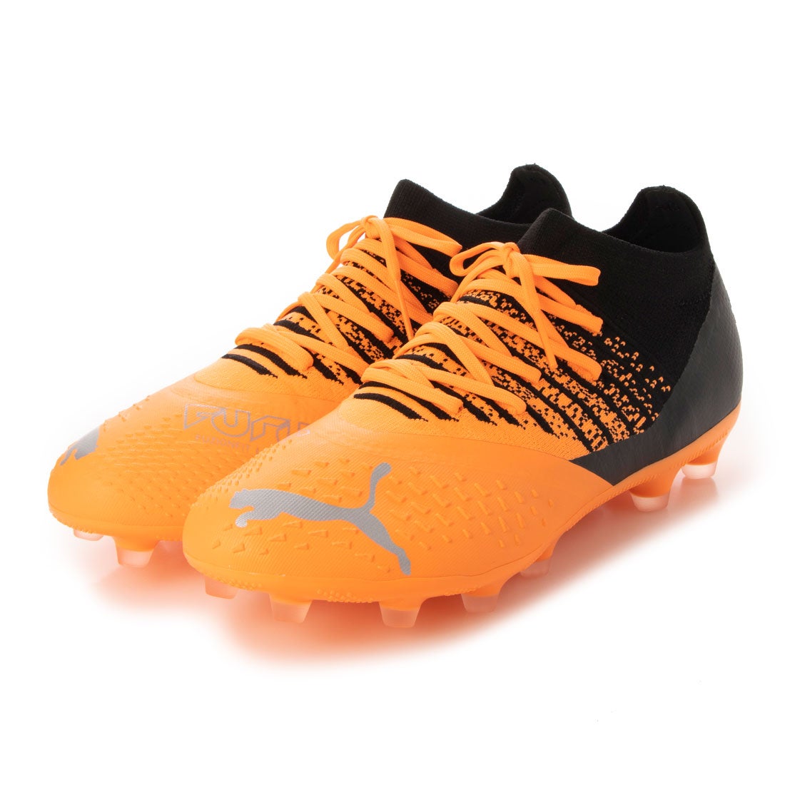 PUMA フューチャー Z 3.3 HG/AG(オレンジ×ブラック) 106762 01
