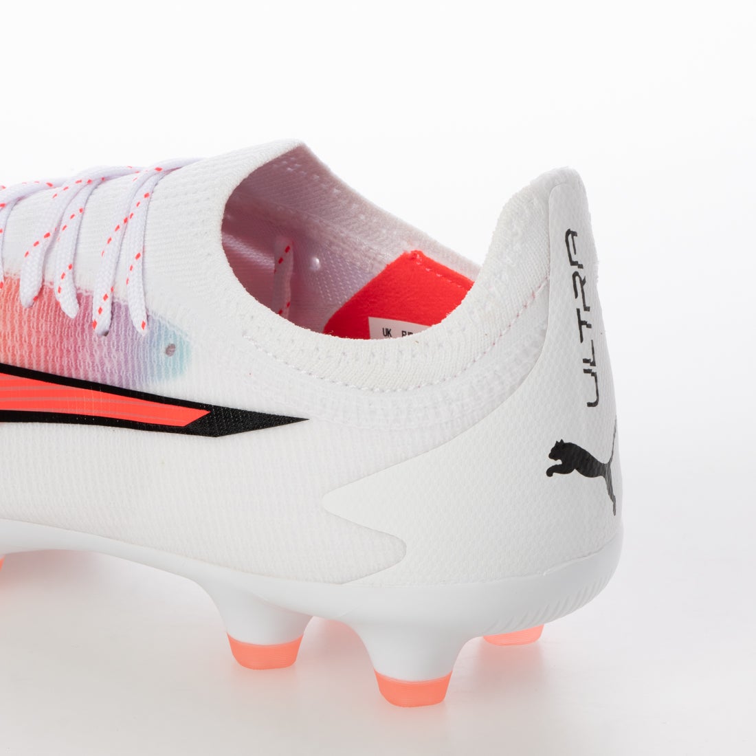 PUMA プーマ ウルトラ アルティメット HG/AG(ホワイト×レッド) 107505