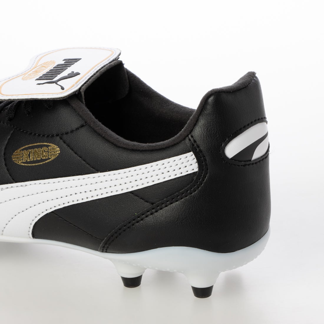 PUMA プーマ キング トップ FG(ブラック×ホワイト) 107348 1 サッカー
