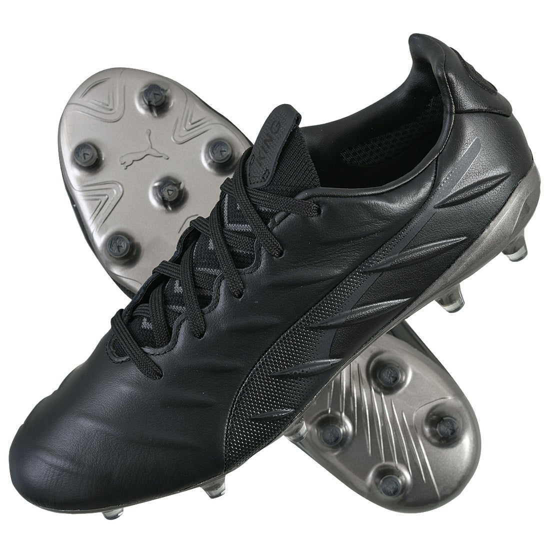 PUMA プーマ キング プラチナム 21 FG(ブラック×ブラック) 106478 03