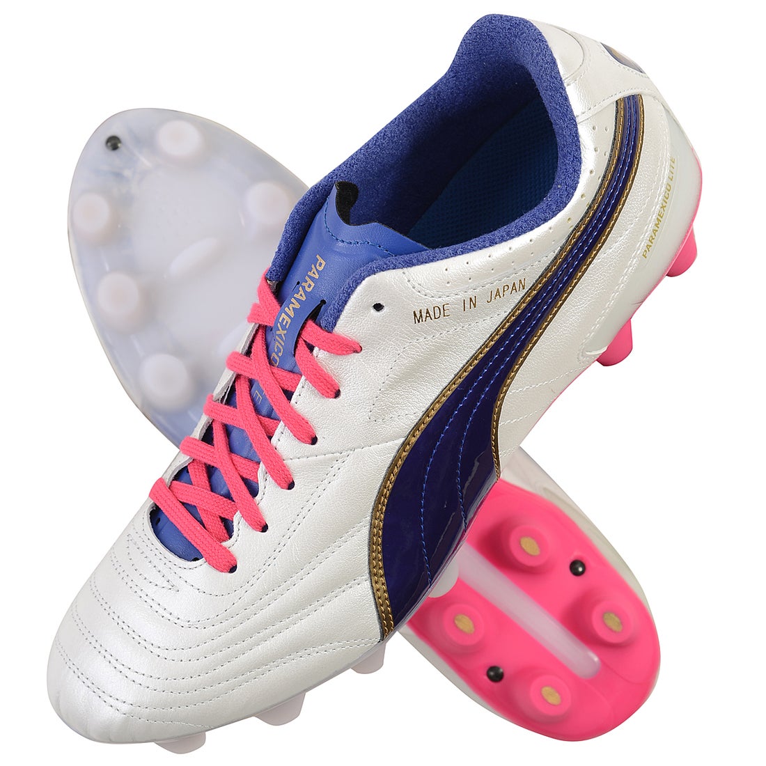 PUMA プーマ パラメヒコ ライト 15 HG JP（ホワイト×ブルー） 103603