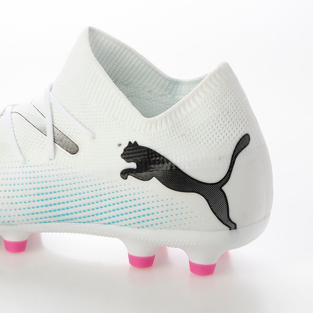 PUMA プーマ フューチャー 7 マッチ HG/AG(ホワイト×ピンク) 107718 01