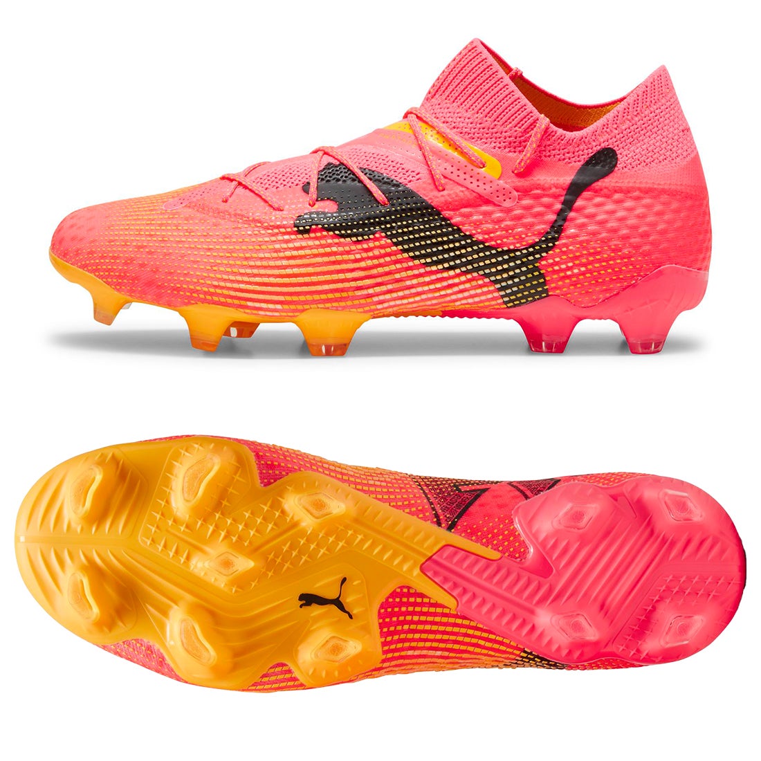 PUMA プーマ フューチャー 7 アルティメット FG/AG(レッド×オレンジ