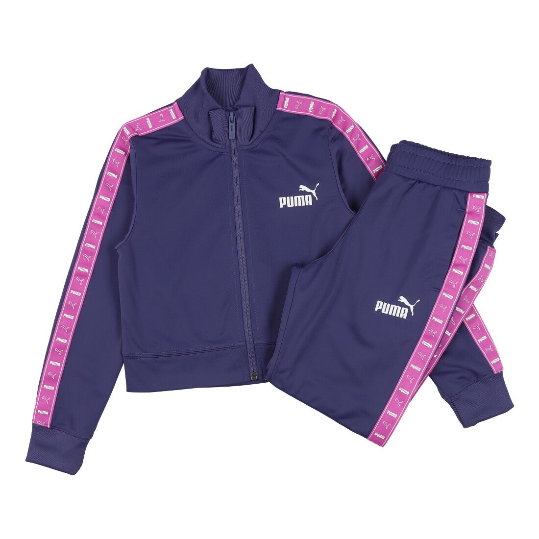 プーマ PUMA ジュニア ジャージ上下セット ESS TAPE ポリ スーツ G_