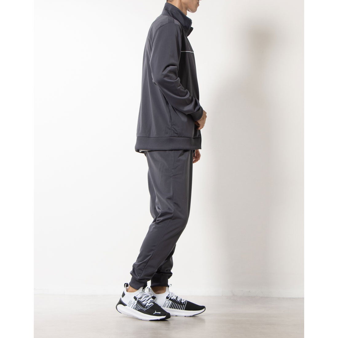 プーマ PUMA メンズ ジャージ上下セット ポリ パイピング スーツ_