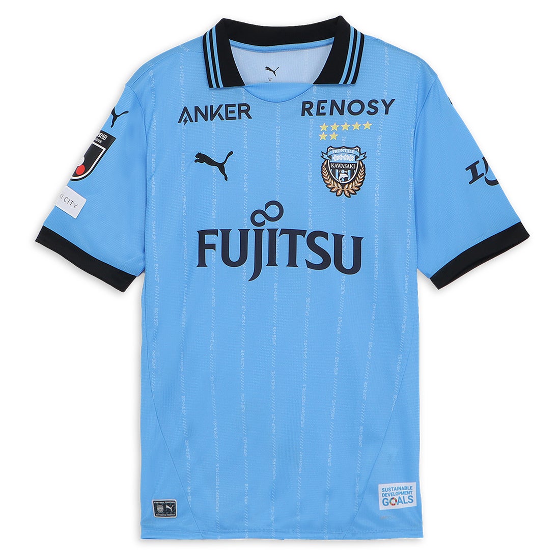 PUMA 川崎フロンターレ 2025 ユニフォーム ホーム 半袖 レプリカ #20