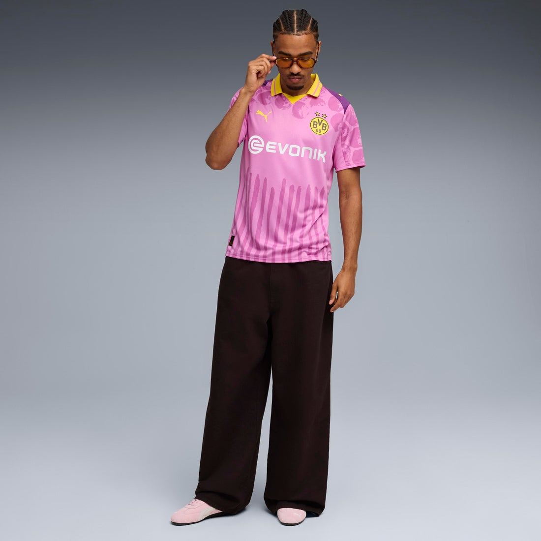 PUMA プーマ KIDSUPER x ドルトムント ユニフォーム 半袖 レプリカ