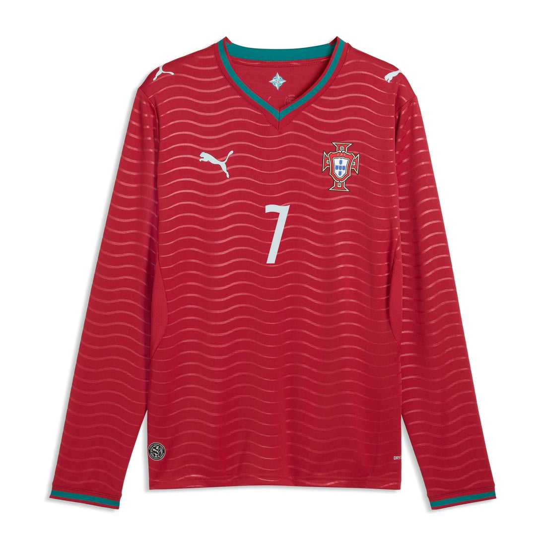 PUMA ポルトガル代表 2026 ホーム レプリカ ユニフォーム 長袖 #7