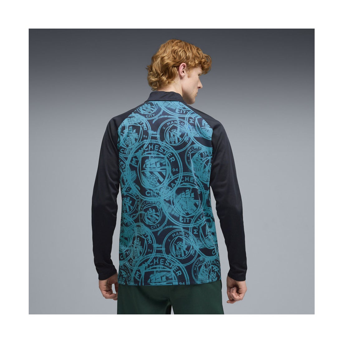 プーマ PUMA メンズ マンチェスターシティ FC 1/4 ジップトップ （Deep
