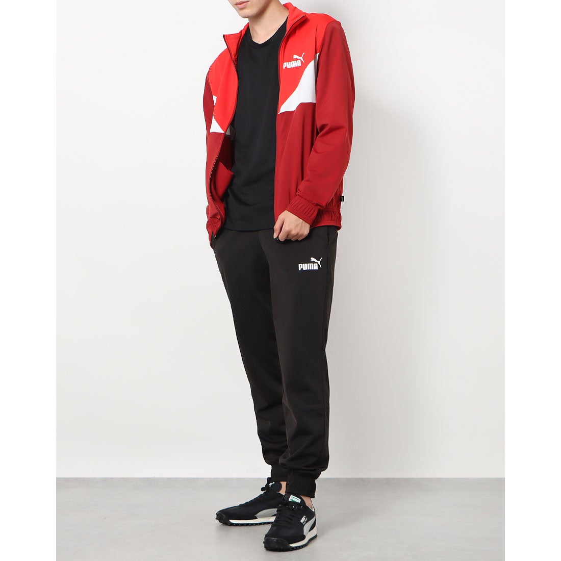 プーマ PUMA メンズ ジャージ上下セット カラーブロック トレーニング
