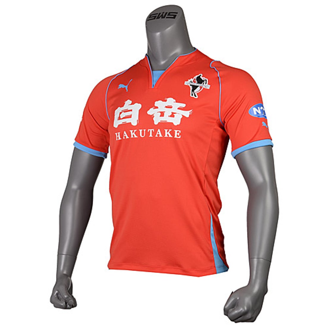 PUMA ロアッソ熊本 2015 ユニフォーム ホーム 半袖 オーセンティック