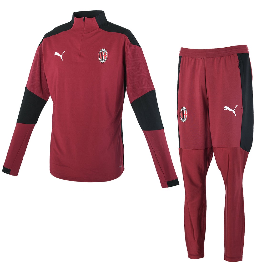 PUMA ACミラン 20/21トレーニング1/4トップ&トレーニングPROパンツ