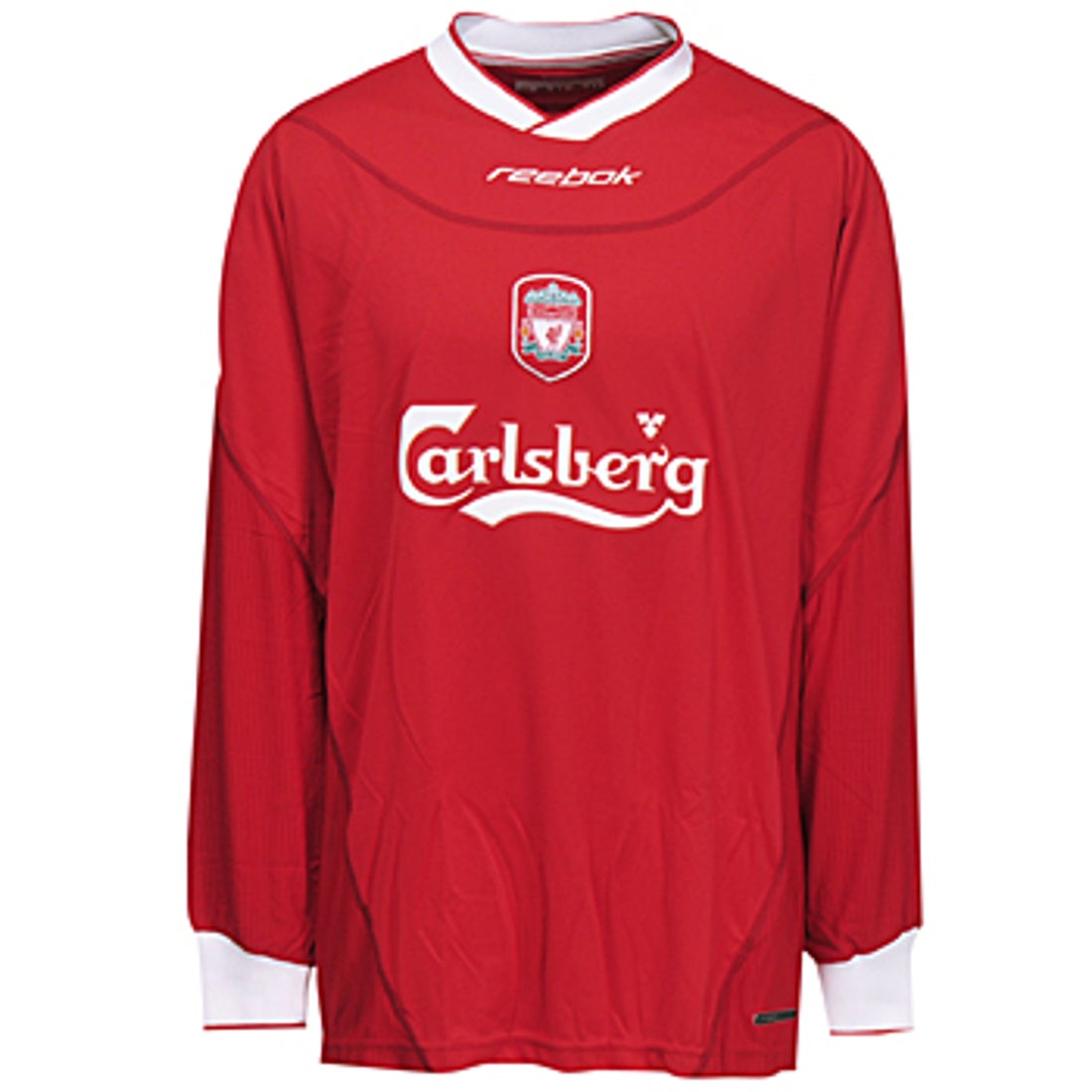 Reebok リバプール 02/04 ユニフォーム ホーム 長袖 224857 レッド