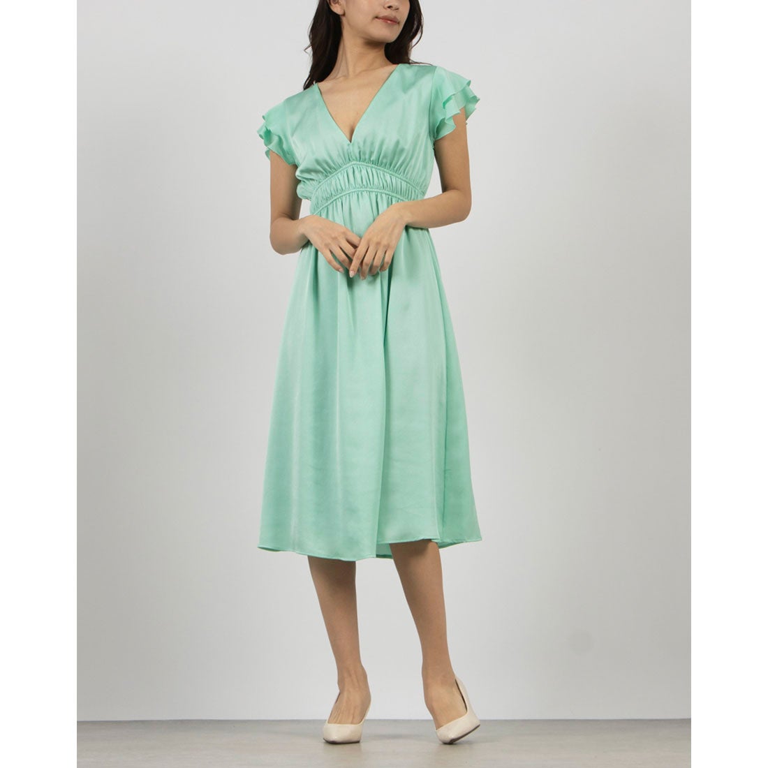 リナシメント RINASCIMENTO ワンピース （アクアグリーン