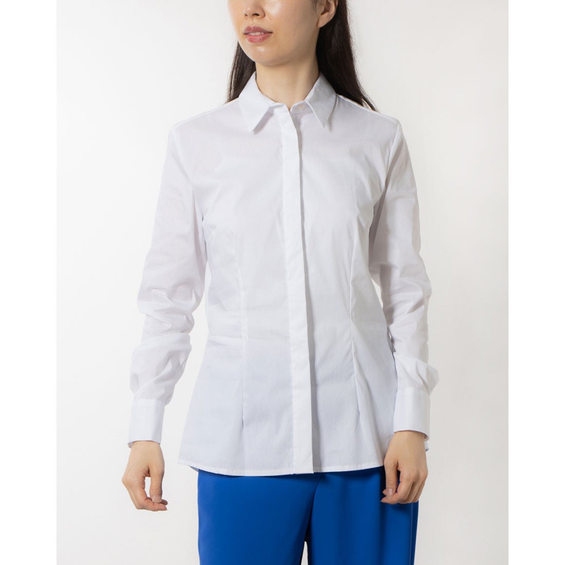 リナシメント RINASCIMENTO 比翼仕立てシャツ （Bianco） -waja bazar