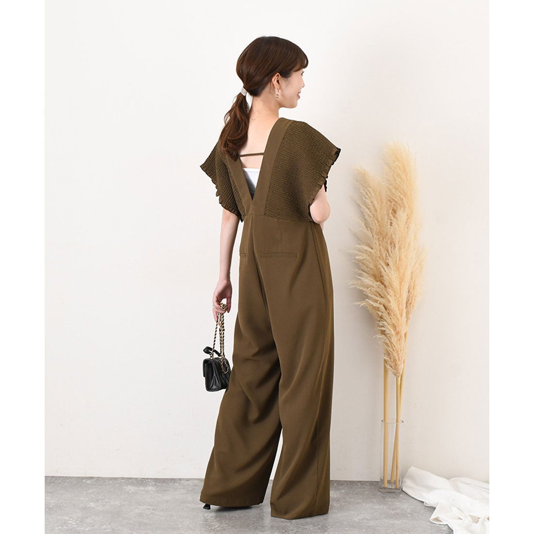 リアルスタイル REAL STYLE サロペット レディース パンツ 夏 秋