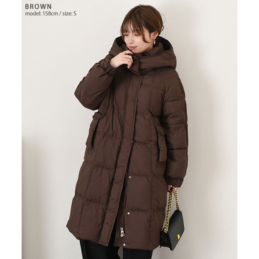 リアルスタイル REAL STYLE ダウンコート レディース ロング