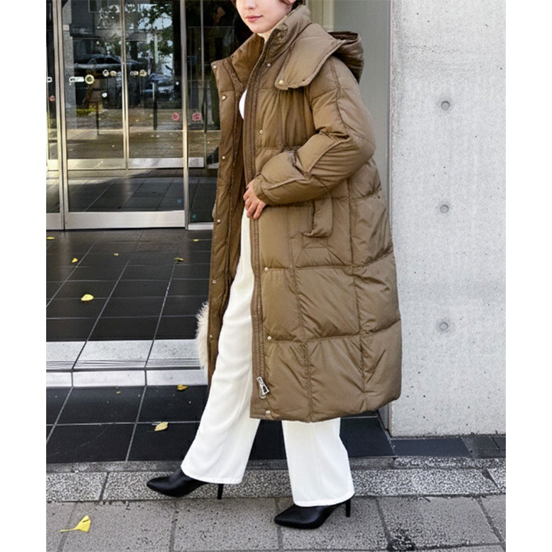 リアルスタイル REAL STYLE ダウンコート レディース ロング