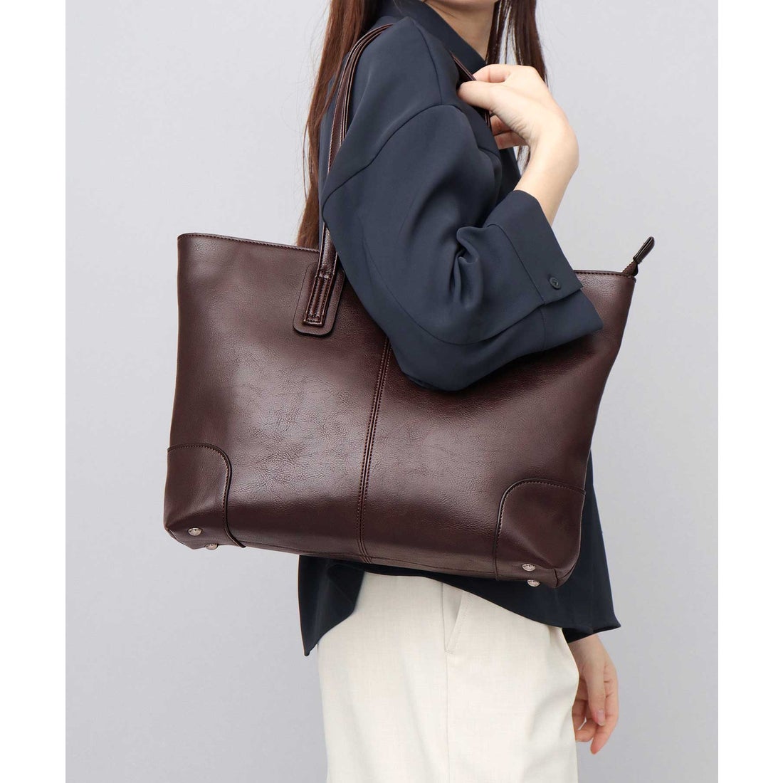 レジスタ REGiSTA トートバッグ 牛床革 スプリットレザー レザートート