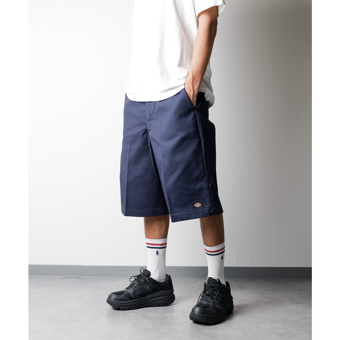 エーアールエムジー ar/mg Dickies ライブショーツ （ネイビー