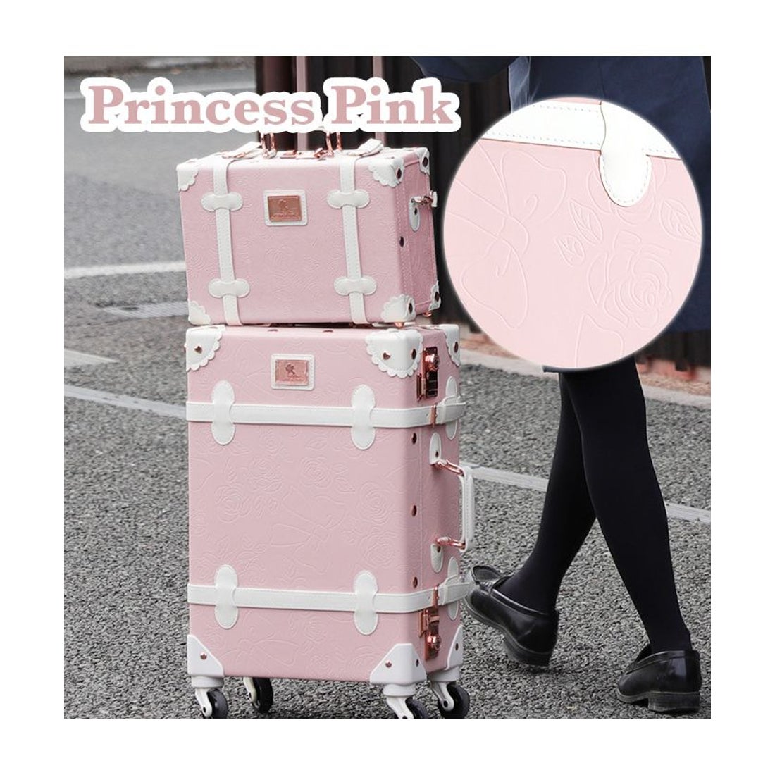 タビバコ 旅箱 トランクケース 革 キャリーケース トランク キャリー 4