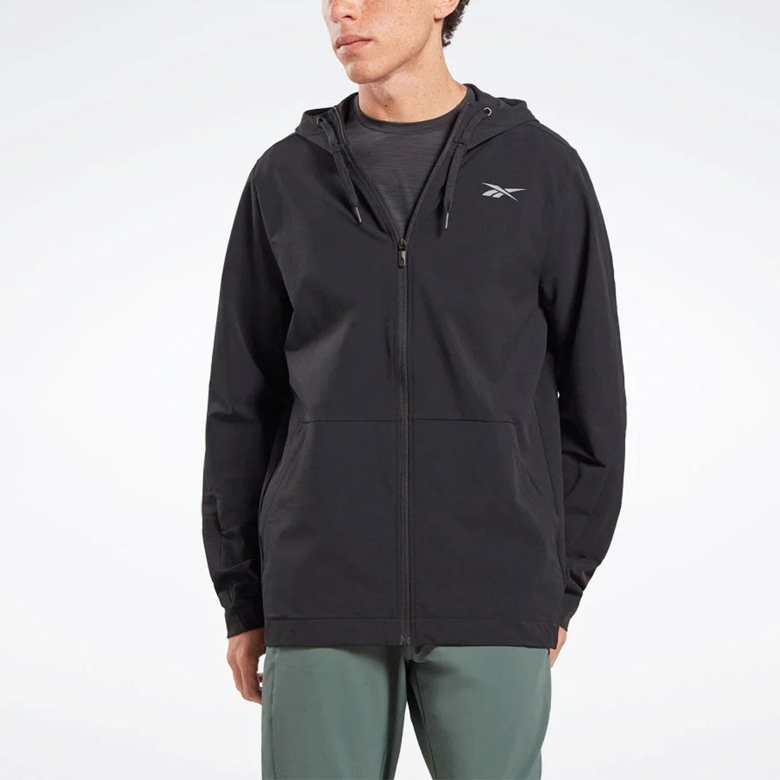 ウーヴン フルジップ フーディー / Ltwt Woven FZ Hoodie （ブラック