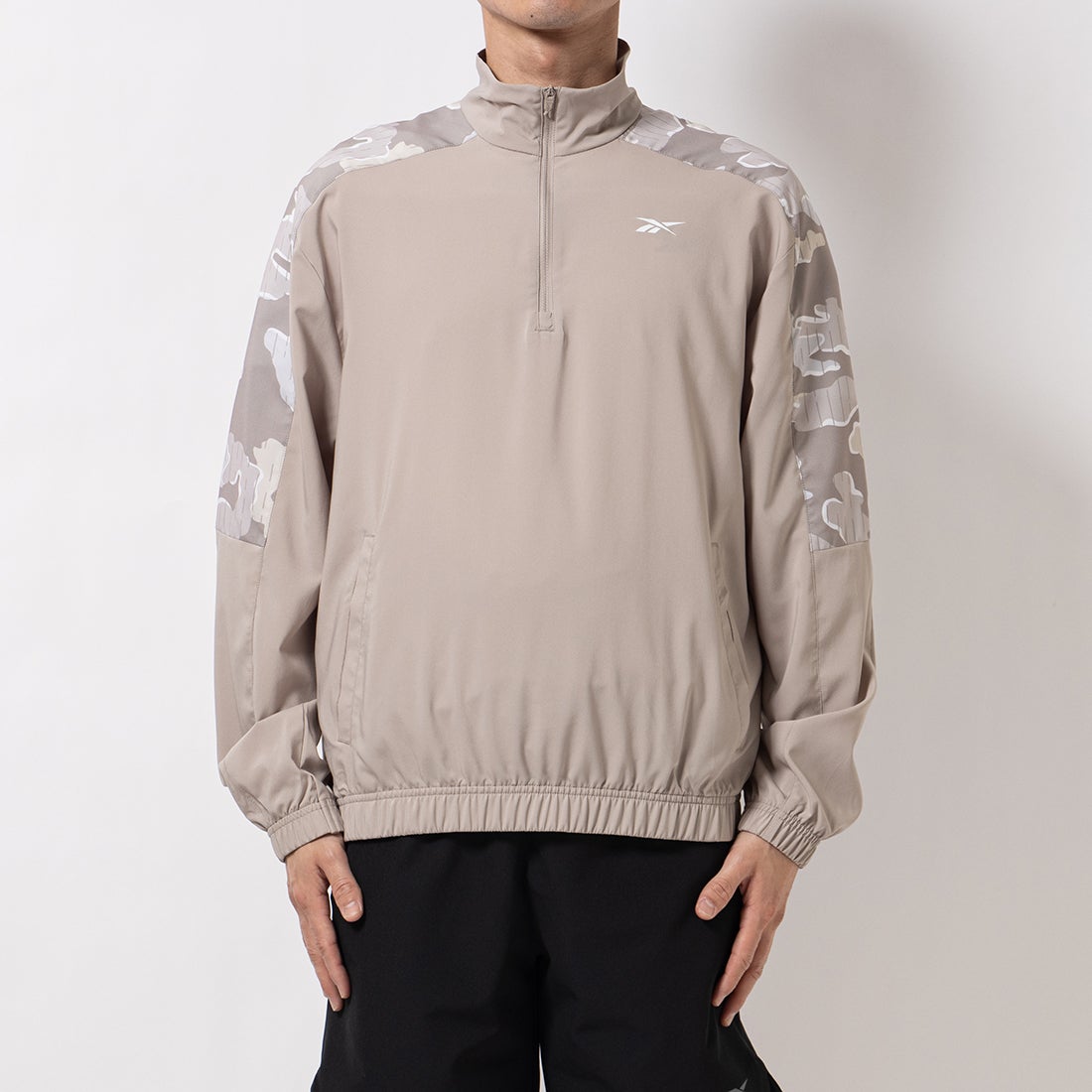 トレイン モーション カモ 1/4 ジップトップ / TRAIN MOTION CAMO 1/4