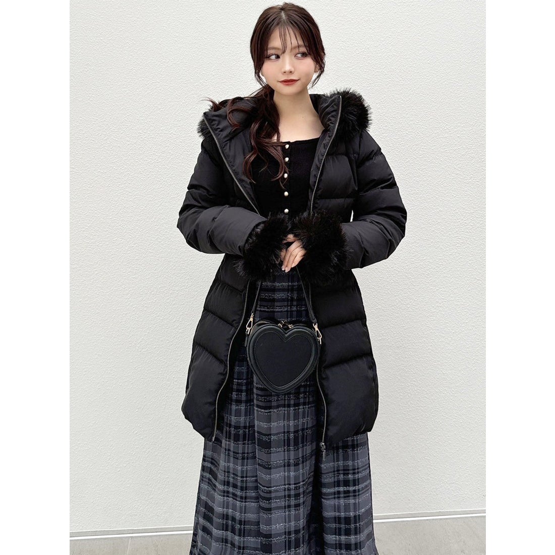 リゼクシー RESEXXY フード付ダウンコート （BLK） -靴＆ファッション