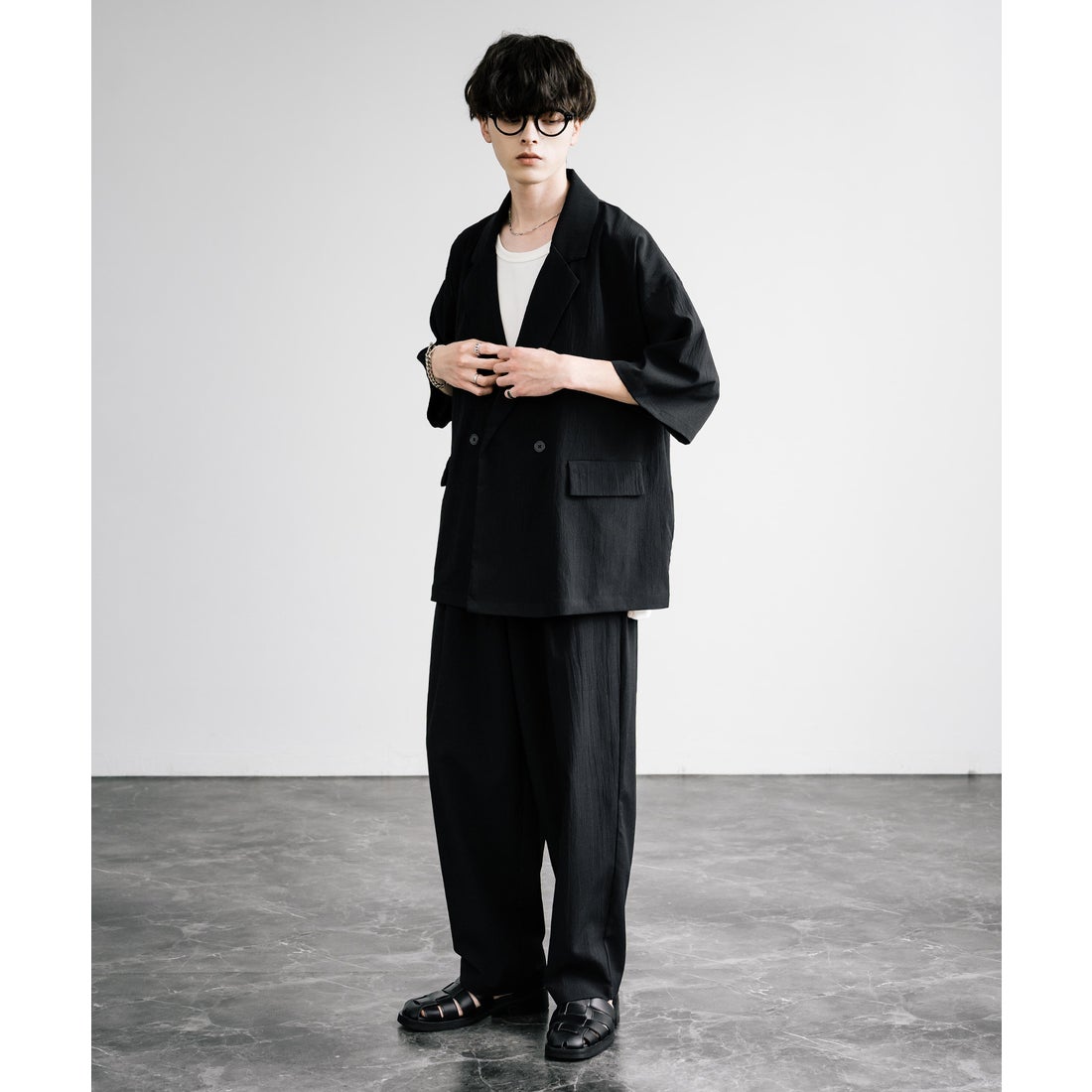 ロッキーモンロー Rocky Monroe セットアップ 上下 メンズ ストレッチ