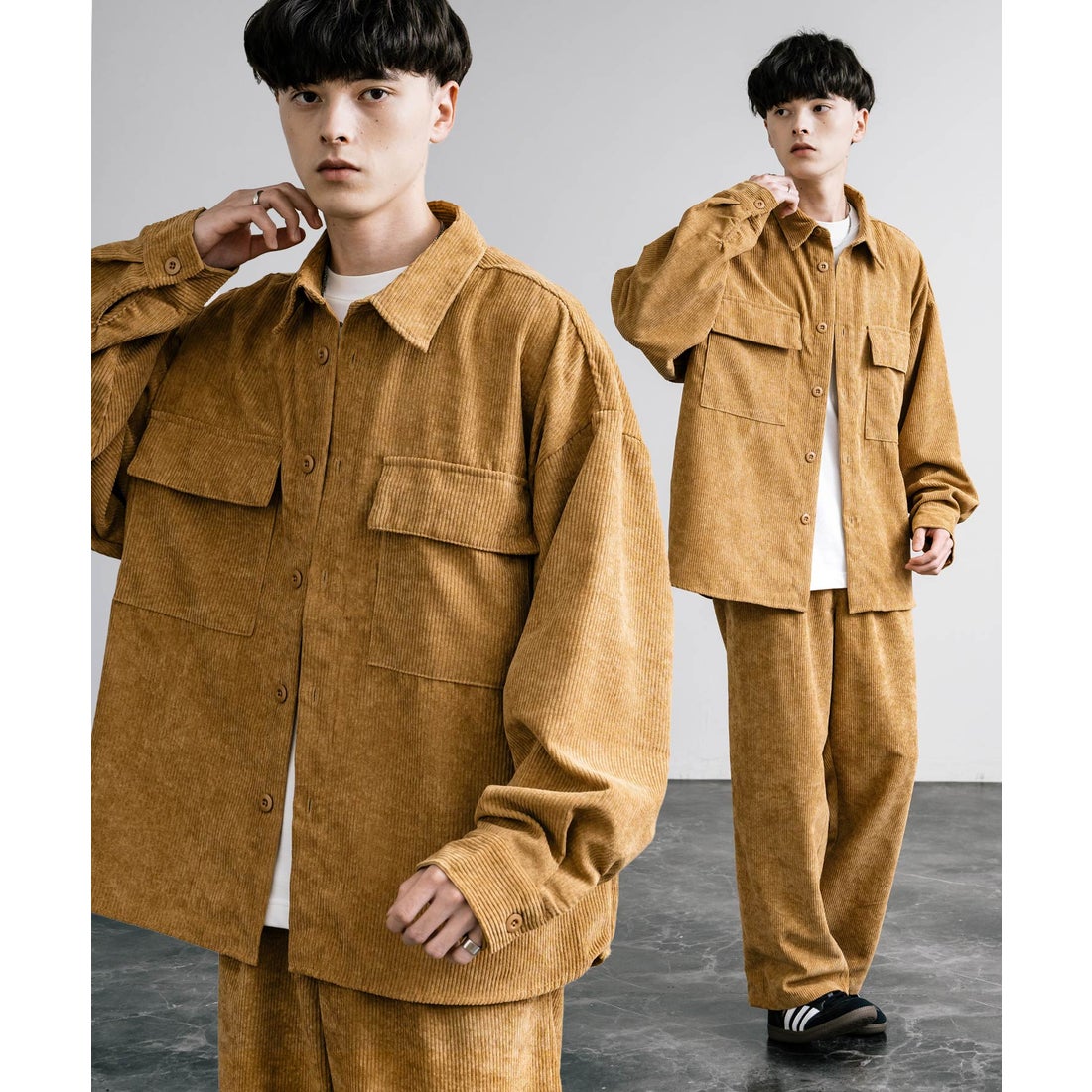 ロッキーモンロー Rocky Monroe セットアップ コーデュロイ メンズ CPO