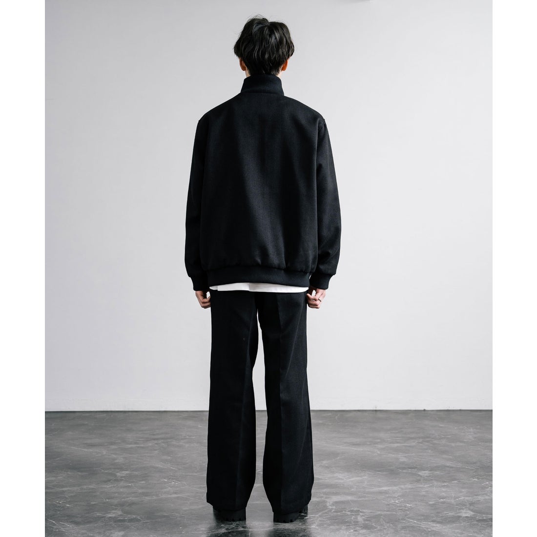 ロッキーモンロー Rocky Monroe ブルゾン スタンドネック ツイード