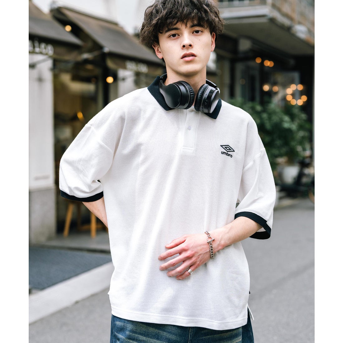 ロッキーモンロー Rocky Monroe UMBRO アンブロ ポロシャツ 半袖