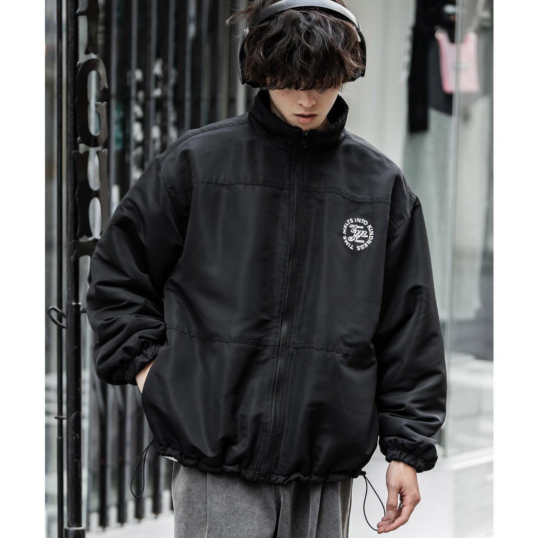 ロッキーモンロー Rocky Monroe ボアジャケット リバーシブル 2way