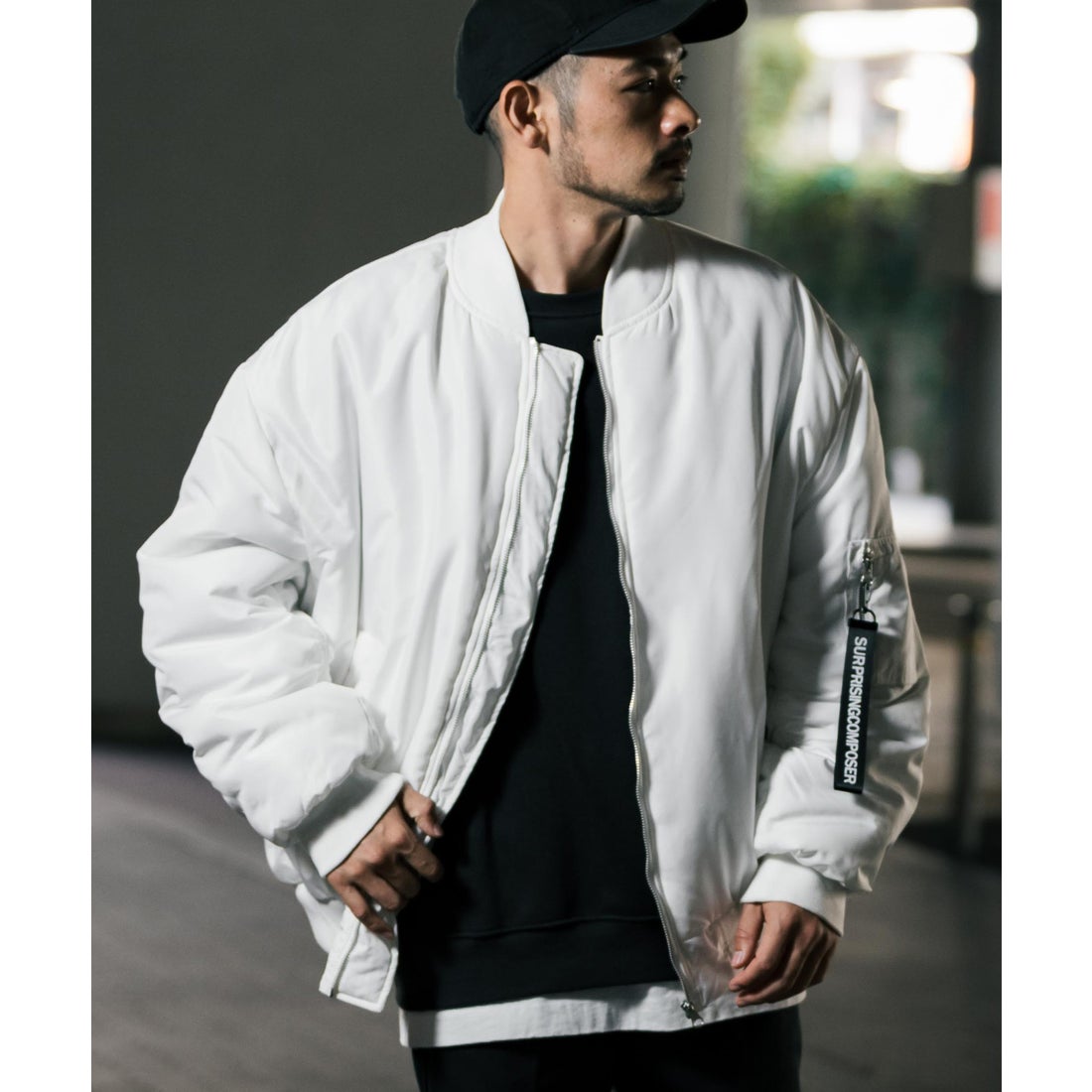 ロッキーモンロー Rocky Monroe MA－1 フライトジャケット 中綿 メンズ