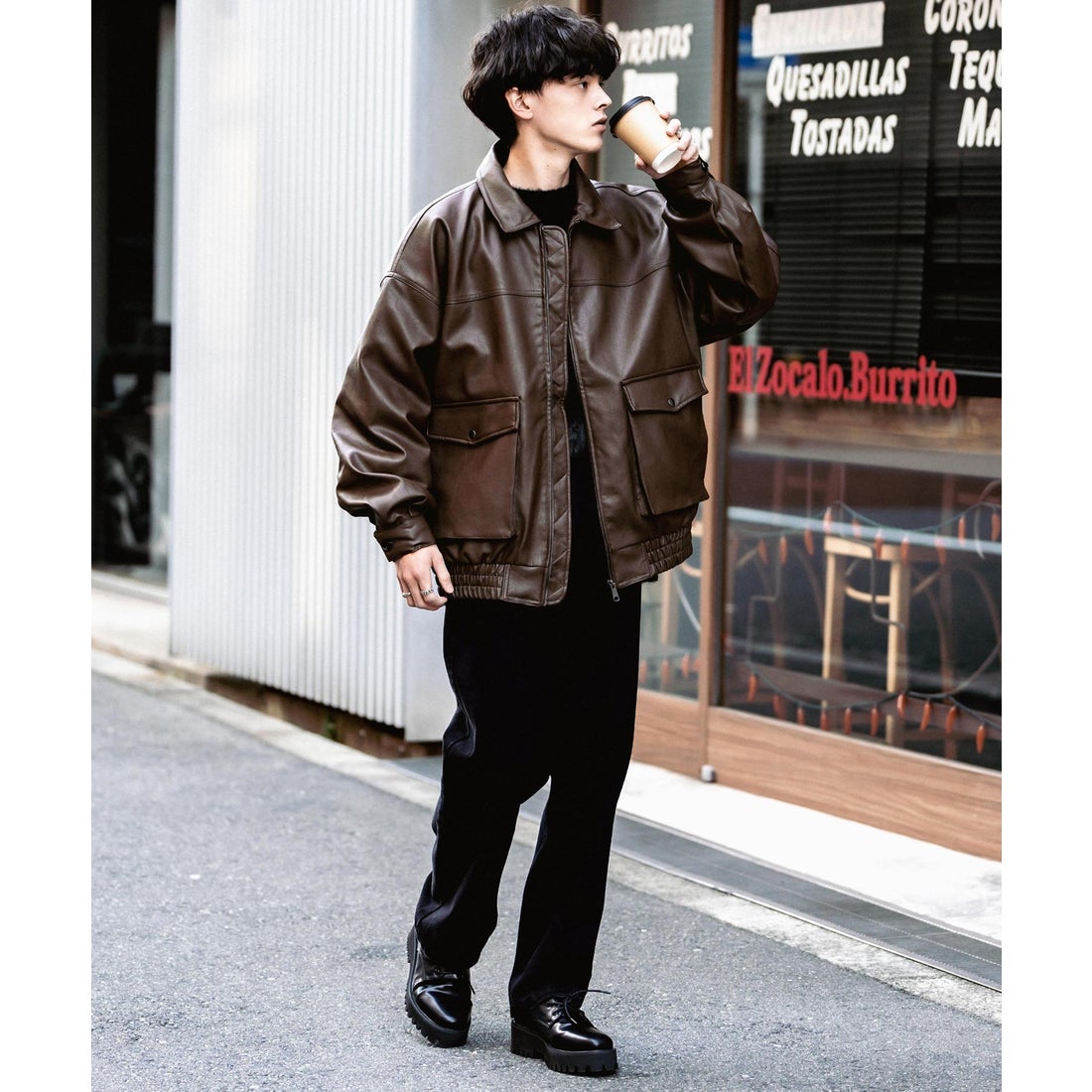 ロッキーモンロー Rocky Monroe ブルゾン フライトジャケット メンズ