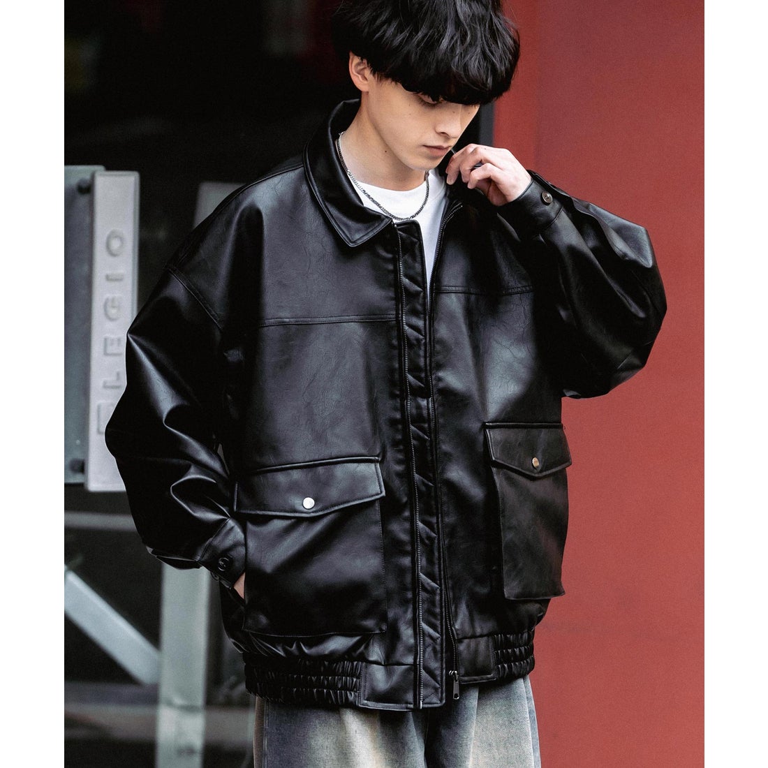 ロッキーモンロー Rocky Monroe ブルゾン フライトジャケット メンズ