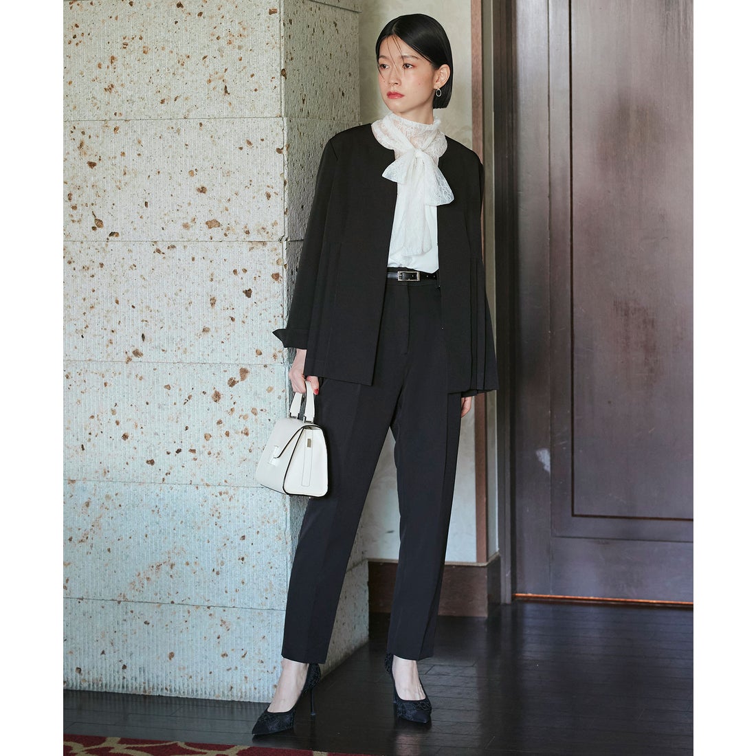 ルイルエブティック RUIRUE BOUTIQUE 2点セット ｜ サイドプリーツ