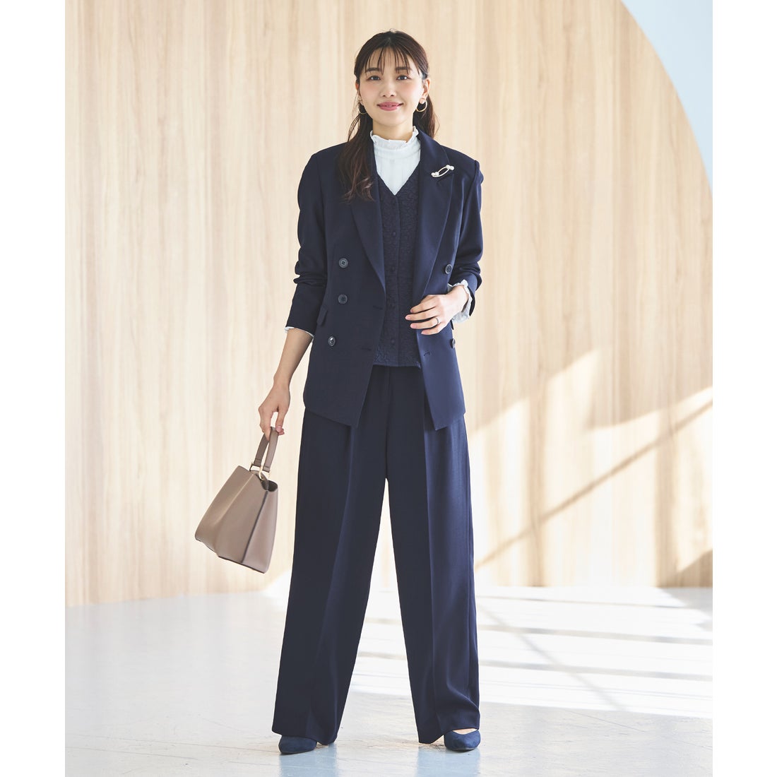 ルイルエブティック RUIRUE BOUTIQUE ストレッチ ｜ ピークドラペル