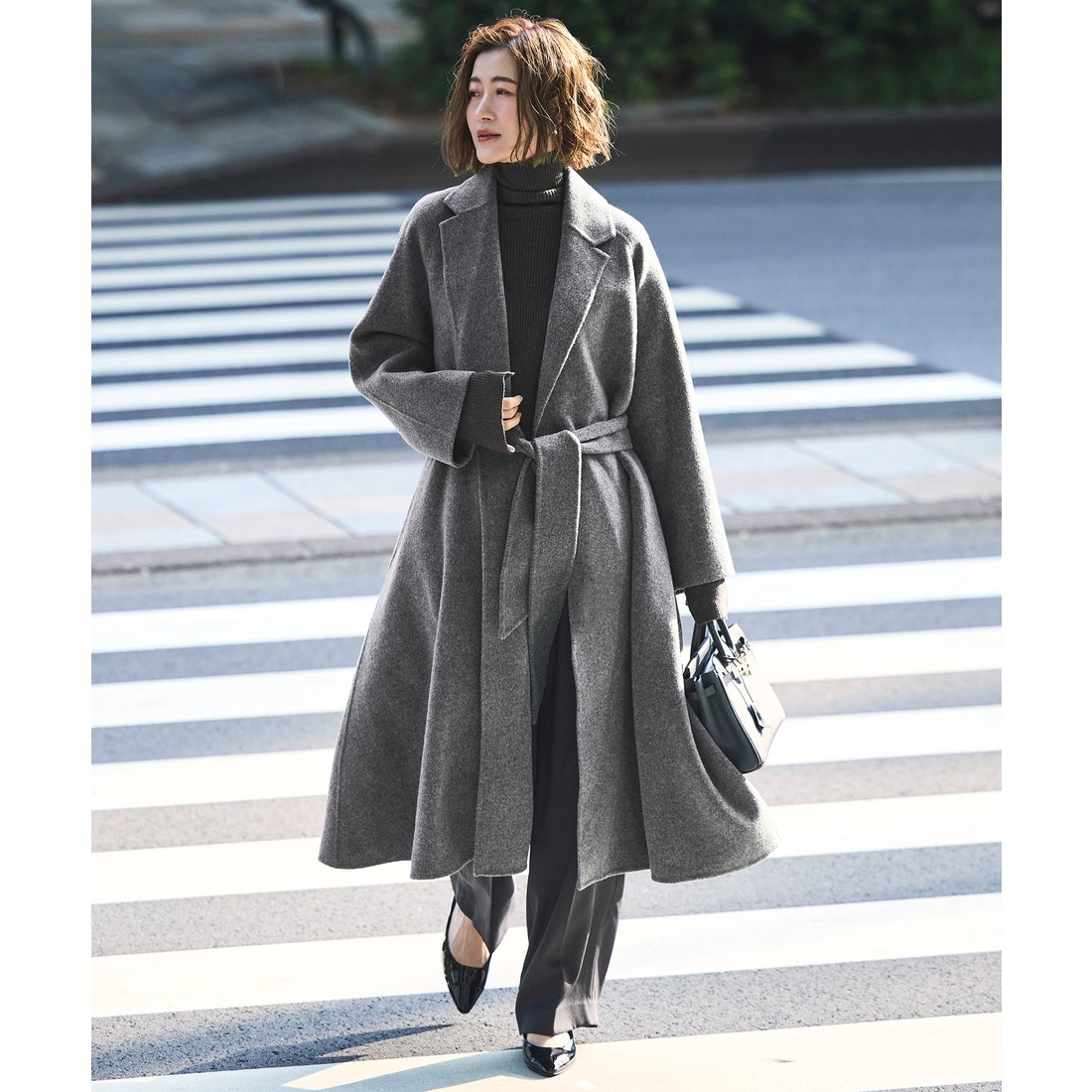ルイルエブティック RUIRUE BOUTIQUE ウールリバー チェスターコート