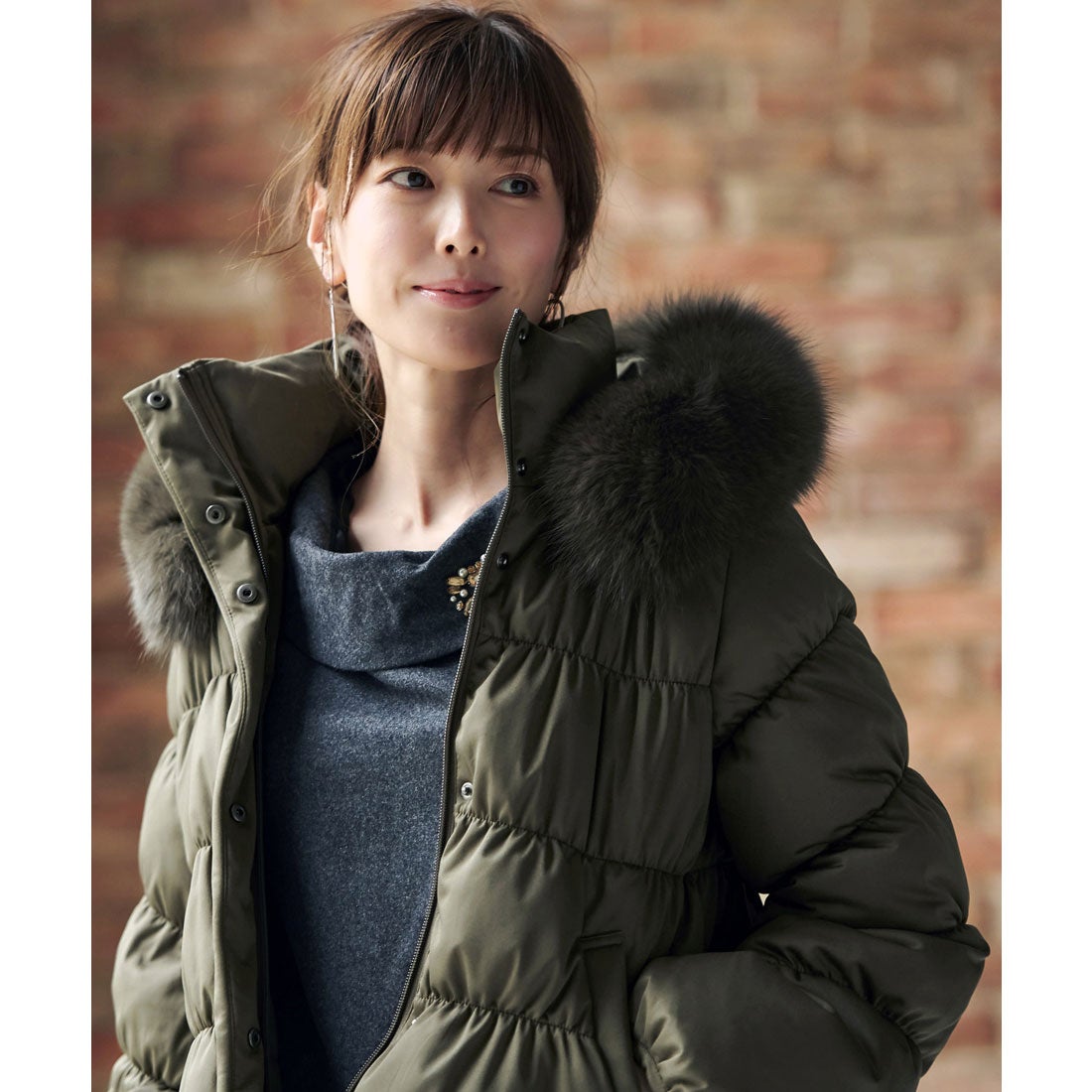 ルイルエブティック RUIRUE BOUTIQUE フォックスファーシャーリング