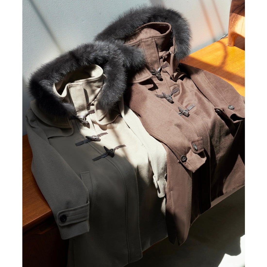 ルイルエブティック RUIRUE BOUTIQUE Super120'sウール フォックス