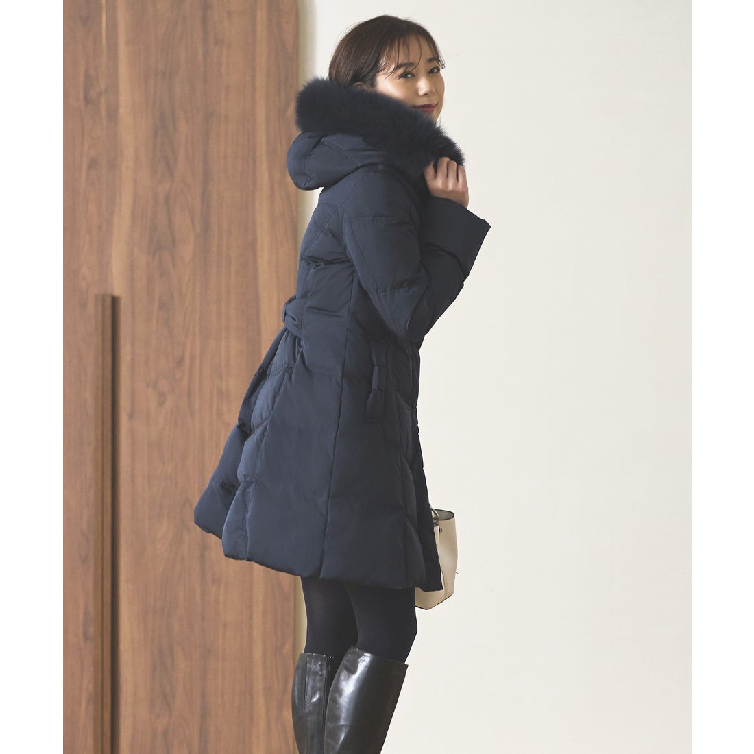 ルイルエブティック RUIRUE BOUTIQUE フォックスファーバッスル
