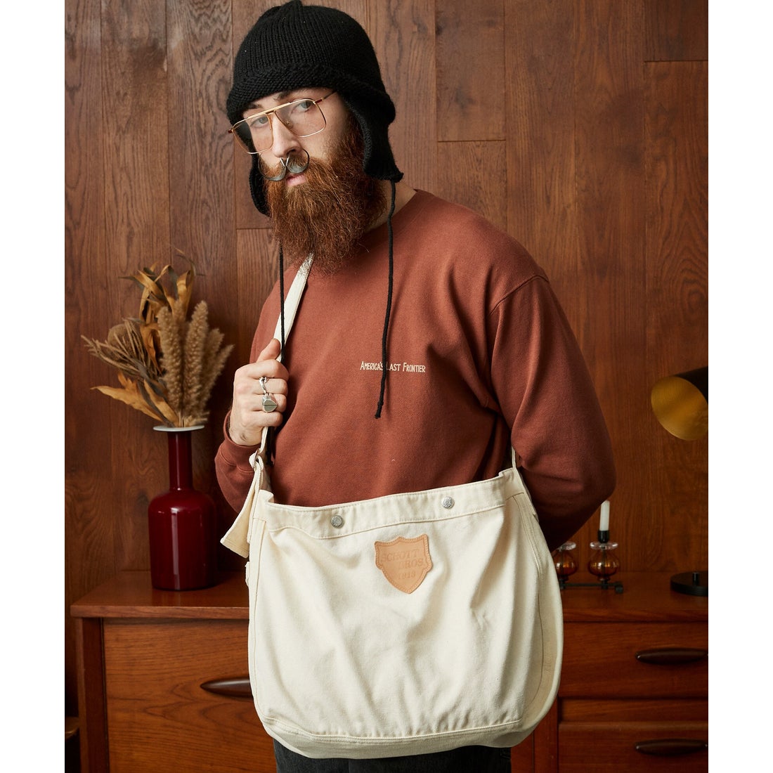 ショット Schott 直営限定/NEWSPAPER BAG/ニュースペーパー バッグ