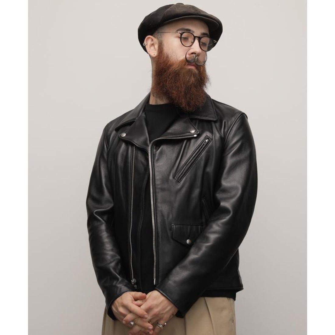 ショット Schott 228US LAMB RIDERS JACKET/ラム ライダース