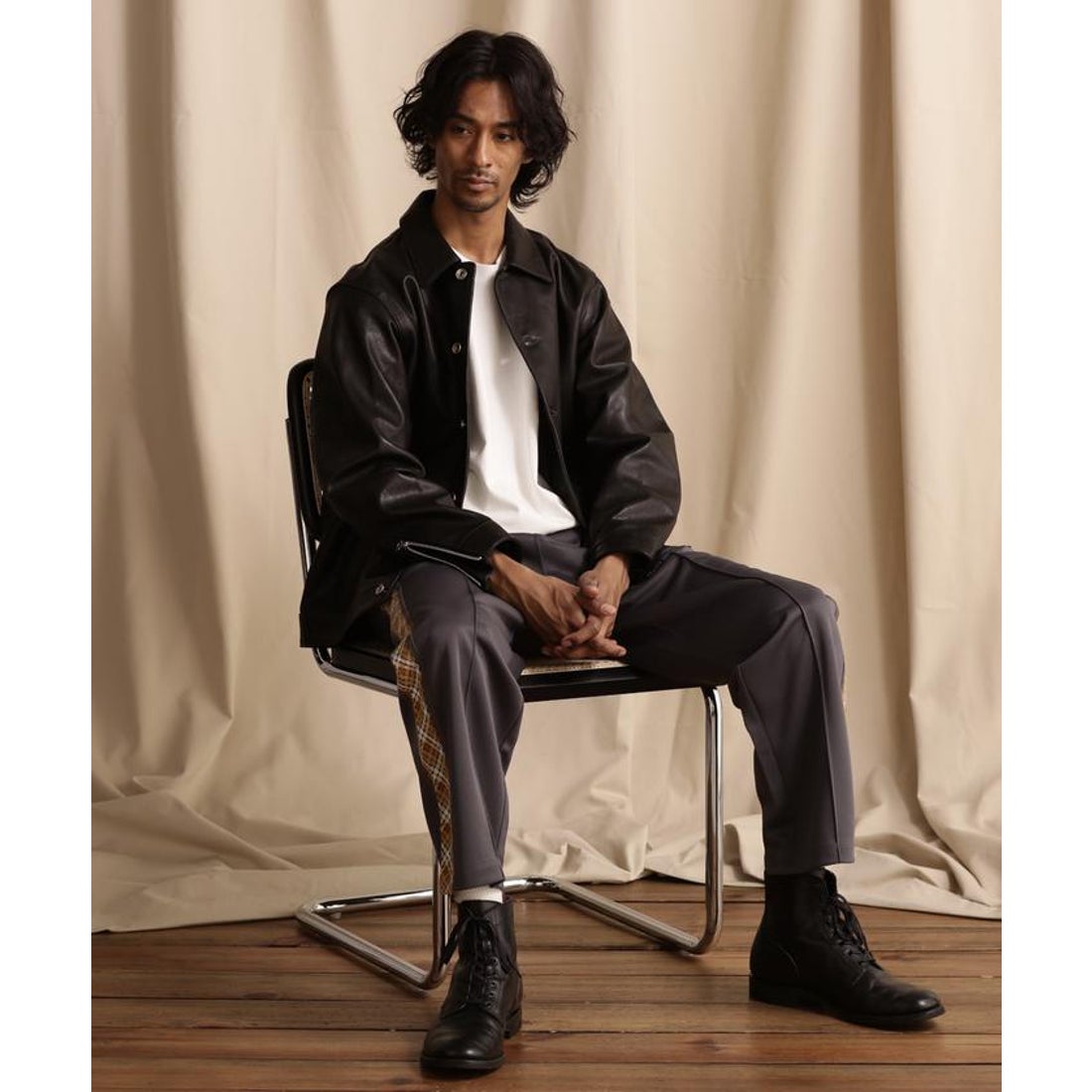 ショット Schott GOAT NEWBIE LEATHER JACKET/ゴート ニュービー