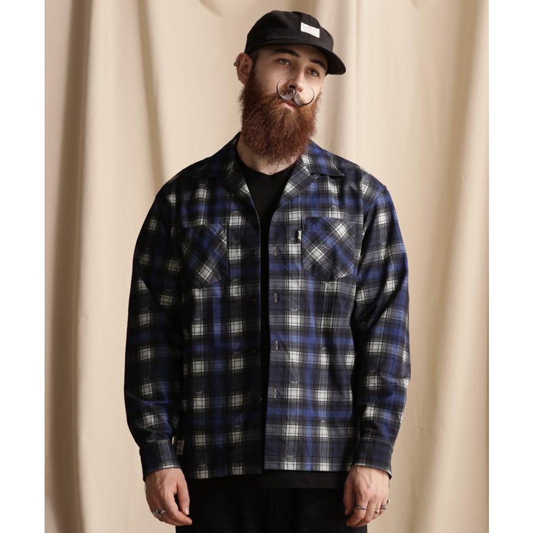 ショット Schott LS OMBRE NEL SHIRT/オンブレチェック ネルシャツ