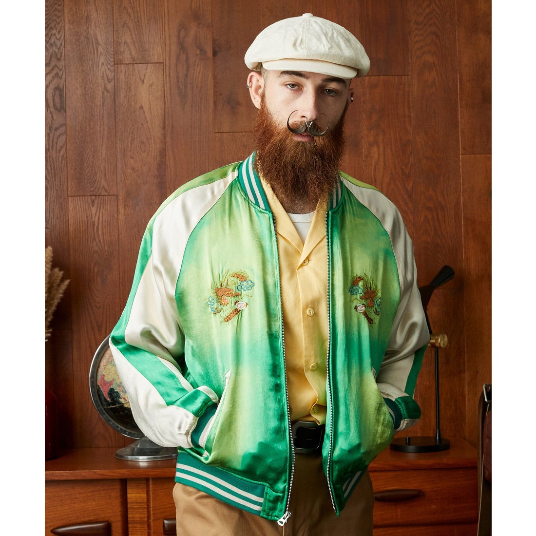 ショット Schott RAYON SUKA ASING JACKET/レーヨン エイジング