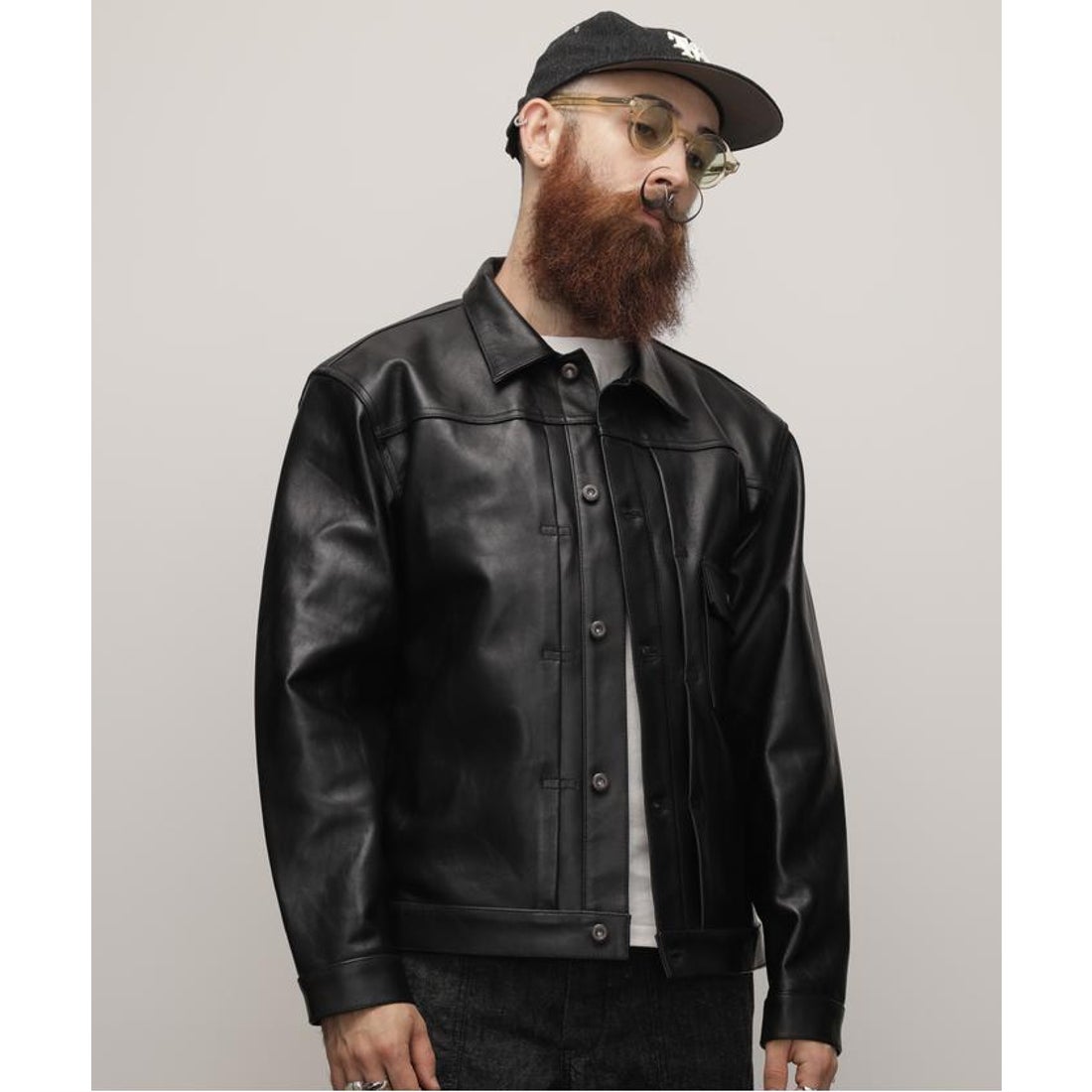 ショット Schott SHEEP LEATHER 1st TRACKER JACKET/シープレザー